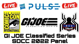 San Diego Comic Con GI JOE CLASSIFIED SERIES Panel SDCC 2022 Hasbro Live