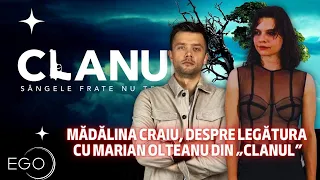 Mădălina Craiu, despre legătura cu colegul Marian Olteanu din serialul „Clanul”