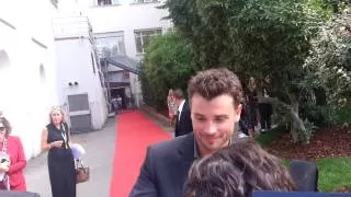 Tom Welling with fans at Venice Film Festival