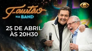 FAUSTÃO NA BAND | ARQUIVO PESSOAL COM CARLOS ALBERTO - 25/04/2023 - PROGRAMA COMPLETO