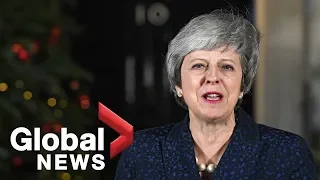 Results of no-confidence vote facing British PM Theresa May