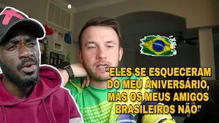 ELE VOLTOU DO BRASIL E PERCEBEU A DIFERENÇA ENTRE OS SEUS AMIGOS AMERICANOS🇺🇲 E BRASILEIROS🇧🇷