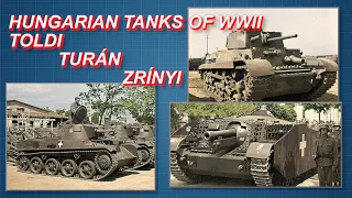 Hungarian Tanks in WWII - The Toldi, Turán and Zrínyi [WWII DOCUMENTARY]