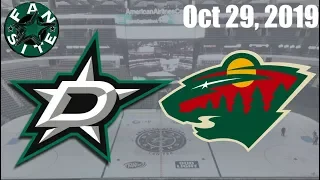 Dallas Stars vs Minnesota Wild | Oct 29 2019