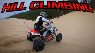 ATV HILL CLIMBING Compilation 2020 Winchester Bay Sand Dunes Yamaha YFZ450 YFZ450R Raptor 660