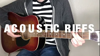 12 Legendary Acoustic Riffs/Songs