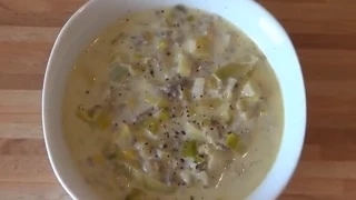 Sallys Hackfleisch-Lauch-Suppe / Sallys Welt