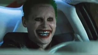 SUICIDE SQUAD Deleted Scene Harley Quinn vs Joker Motorcycle Chase (2016)