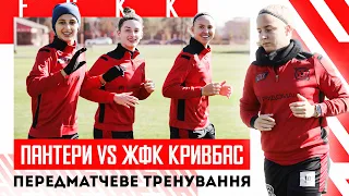 ЖФК Пантери VS ЖФК Кривбас  Підготовка до матчу  Балагуєв, Янчук, Іванова - про гру