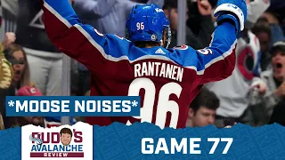 Avalanche Review Game 77: 50 For Threeko, Mikko Rantanen Enters The Record Books In Style