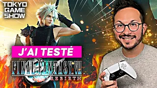 J'ai testé FINAL FANTASY 7 REBIRTH 🌟 Avis + GAMEPLAY inédit sur PS5 !!!