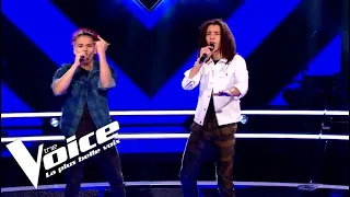 MC Solaar - Sonotone | Geoffrey et Arezki | The Voice 2019 | Battle Audition