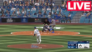 MLB LIVE🔴 Toronto Blue Jays vs Los Angeles Dodgers | Full Game - MLB EN VIVO 7/25/2023