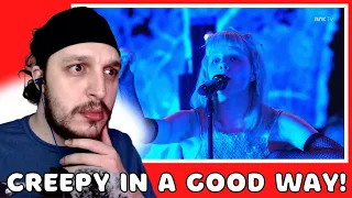 FIRST TIME REACTING TO AURORA - Lucky (Live at Nidarosdomen) || UK REACTION