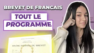 BREVET de FRANÇAIS 2024 : TOUT le programme en 30 minutes