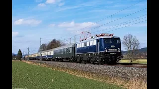 Zugverkehr auf der Frankenwaldbahn - Dampfsonderzug, HSL, TXL, Centralbahn uvm.
