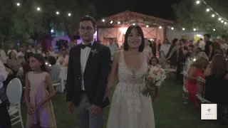 L'entrée des mariés