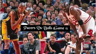 Bulls vs Pacers (1998) Game 1 Highlights