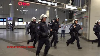 Polizei GROßEINSATZ bei Türken-Kurden DEMO in Wien Favoriten