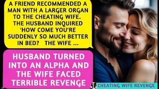 📕A Friend Recommended a Man with a Larger Size to the Cheating Wife.The Husband Turned into an Alpha