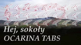 Hej, sokoły - Ocarina tabs (12 Hole)