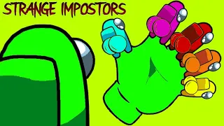 5 impostors VS one crewmate / Impostor's fart effect! Funny moments / Among Us Animation