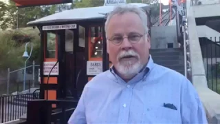 Michael Connelly at Angels Flight