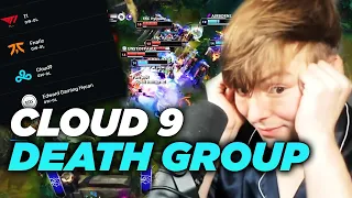 LS | CLOUD 9 FIRST GAME IN DEATH GROUP | FNC vs C9 Groups