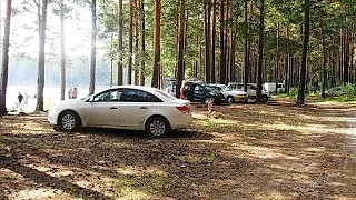 Озеро Круглое поселка Самусь города Северск Томской области