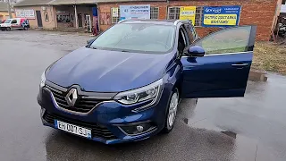 Пробег 116тыс.км! Универсал Renault megane 4 2016 год 1,5 дизель К9К. @Реальные тачки. 13400$