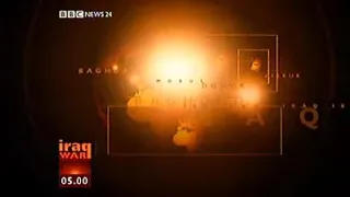 BBC News: The World Today - War In Iraq Day 5 (Open) - Jon Sopel - 2003