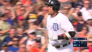 TB@DET: Cabrera smacks an opposite-field home run