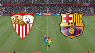 La Liga 2020/21 - Sevilla Vs FC Barcelona - 27th February 2021 - FIFA 21