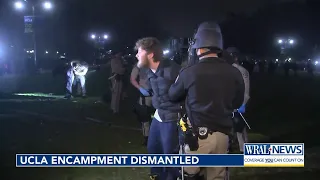 Latest on UCLA Encampment: Police break-up the tent camp, 130+  Protesters taken into custody