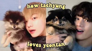 how yeontan grew up with taehyung