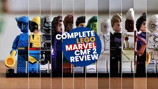 All the LEGO Marvel CMF series 2 minifigures reviewed!