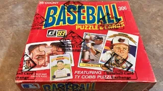 1983 DONRUSS BASEBALL CARD BOX OPENING!  (Throwback Thursday)