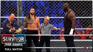 FULL MATCH - Roman Reigns vs. Omos - Steel Cage Match - WWE Survivor Series 2022