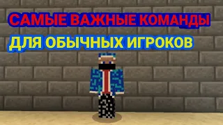 САМЫЕ ВАЖНЫЕ КОМАНДЫ ДЛЯ ОБЫЧНЫХ ИГРОКОВ НА СЕРВЕРЕ Oasys.pe I Minecraft.PE [1ЧАСТЬ]