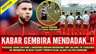 🔴TOP 10‼️CALVIN VERDONK Nekad Ngomong Gini GABUNG TC Timnas Hari Ini Siap Debut Indonesia vs irak