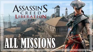 Assassin's Creed Liberation HD - All missions | Full game 100% sync