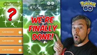 It's Finally Done! Hunting the Rarest Shiny Pokémon in Pokémon GO!