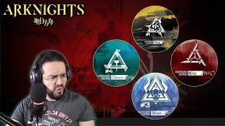 ARKNIGHTS OST is INFINITE | CC Themes (1-4) | MUSICIAN'S REACTION