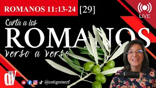 [29] ROMANOS 11:13-24 Injertados en el 🌳 BUEN OLIVO ¿Es Usted🌱 Olivo?