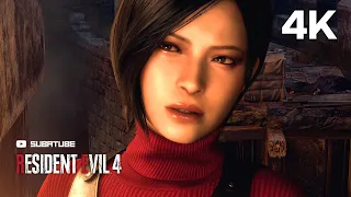 ALL ADA WONG Cutscene 4K 60FPS - Resident Evil 4 REMAKE