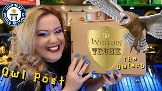 THE WIZARDING TRUNK LESSONS THE OWLERY - HERBOLOGY & ANCIENT RUNES SMALLER BOX UNBOXING