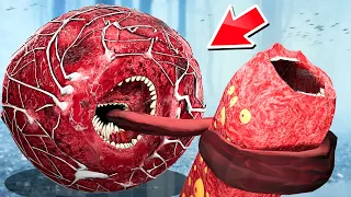 ПОЕЗД ПОЖИРАТЕЛЬ ПРОТИВ ФРИКАДЕЛЬКИ В ГАРРИС МОД! БИТВА SCP TRAIN EATER vs MEATBALL В Garry`s Mod!