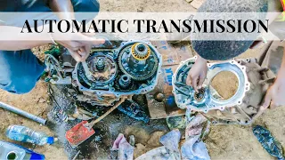 TOYOTA PROBOX AUTOMATIC TRANSMISSION REVERSE GEAR REPAIR