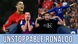 Messi fan reacts to: C.Ronaldo 20 Unforgettable Goals For Manchester United