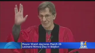 Boston Declares March 26 To Be 'Leonard Nimoy Day'